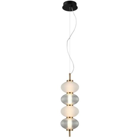 Lampada a sospensione LED 16W TESTA PND849384VBK Italux