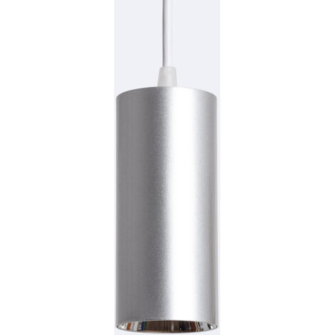 Lampada a Sospensione LED 18W Alluminio Misoh (2700K - 4000K - 6000K) 38º Bianco - Argento CCT