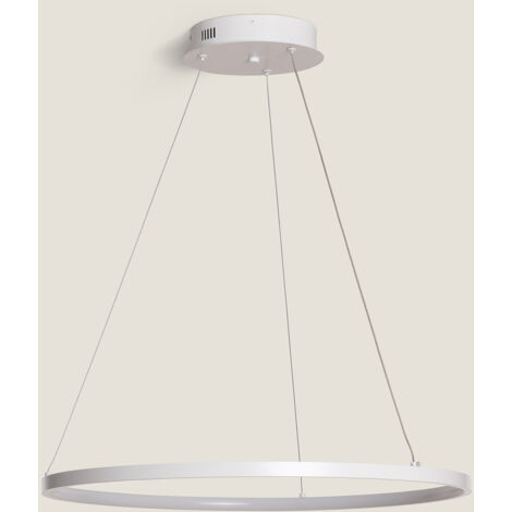 Lampada a Sospensione LED 20W Metallo CCT Selezionabile Ivalo Bianco