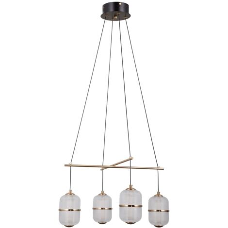 Lampada a sospensione LED 24W ALANI PND343754BK Italux