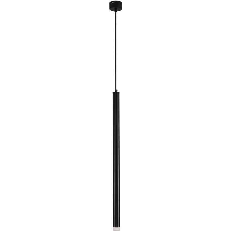 Lampada a Sospensione Tubo led - Nero - 60cm