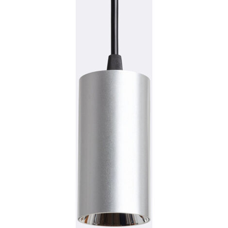 Lampada a Sospensione LED 9W Alluminio Misoh (2700K - 4000K - 6000K) 38º CCT Nero / Argento
