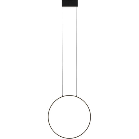 Lampada a sospensione LED anello nero Ø45 4000K Nowodvorski