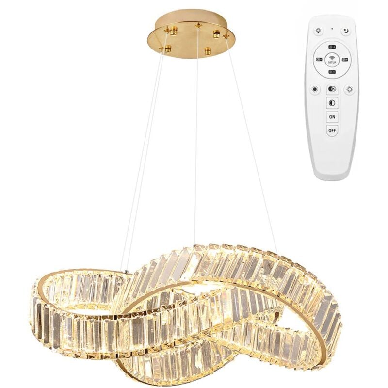 Lampada a sospensione led APP1538-CP gold