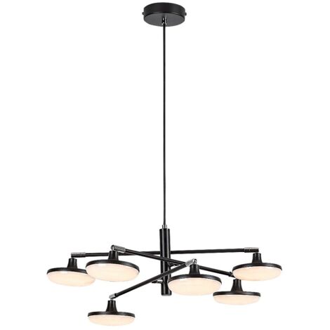 Lampada a sospensione LED Madi Rabalux 24W nera Ø60