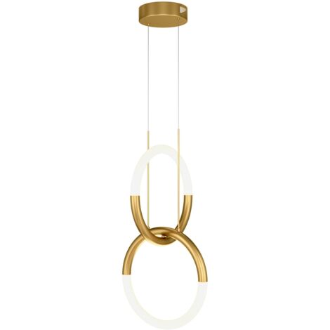 Lampada a sospensione LED Maytoni Node Ø34 3000K ottone