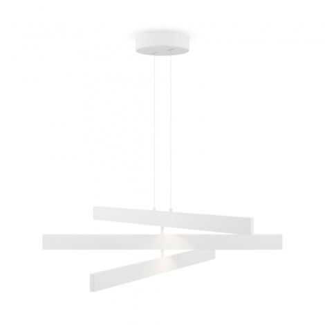 Lampada a sospensione LED Maytoni Origami 80cm bianca