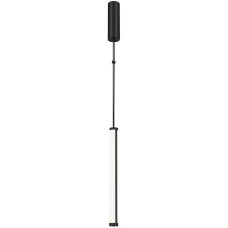 Lampada a sospensione LED Maytoni Supersymmetry nera 205cm