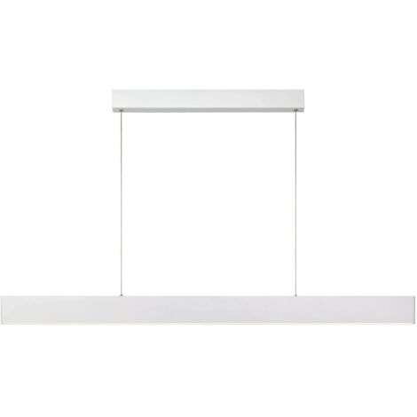 Lampada a sospensione LED moderna bianca RAYA 36W Lucide