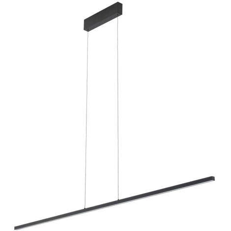 Lampada a sospensione LED Nowodvorski BAR nera 120 cm