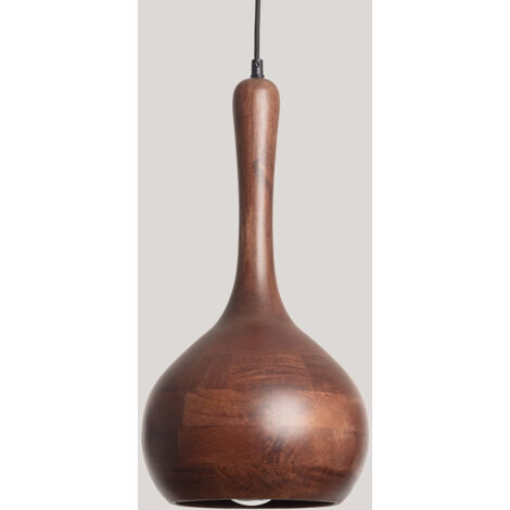 Lampada a sospensione Legno Gatik Naturale