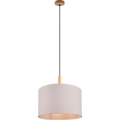 Lampada a sospensione, legno, naturale, 40x150x40 cm, Korba