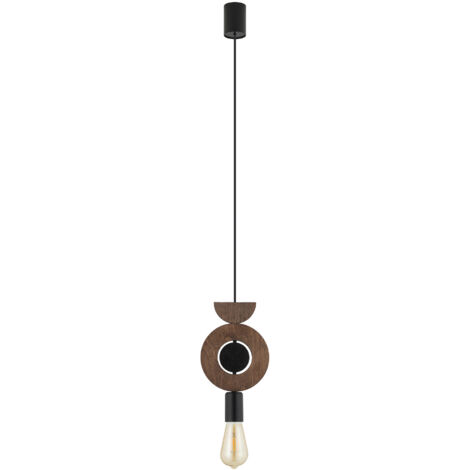 Lampada a sospensione legno scuro E27 Nowodvorski 11176