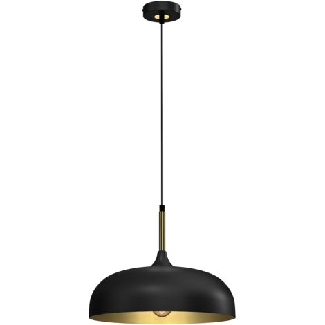 Lampada a sospensione LINCOLN BLACK Milagro MLP8030