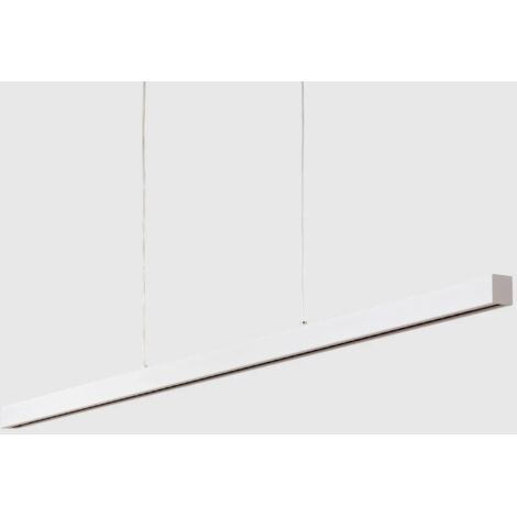 Lampada a Sospensione Lineare LED 42W Alluminio CCT Doppia Luce Funky Sly Bianco Selezionabile (Caldo-Naturale) 2700K - 3500K - 4000K