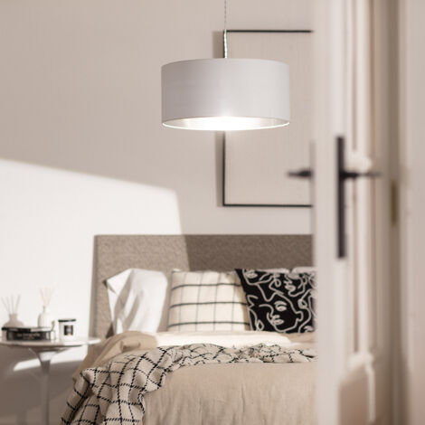 Lampada a Sospensione Lino Reflect Bianco