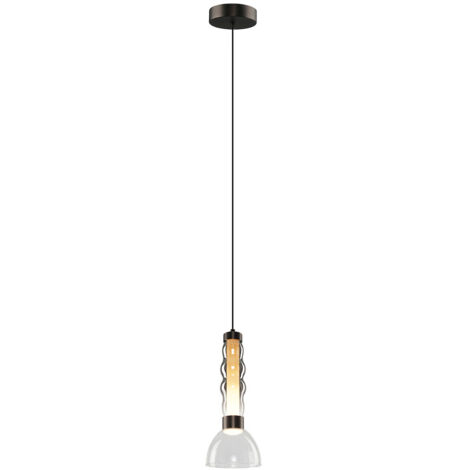 Lampada a sospensione LUCCO fumè 13W