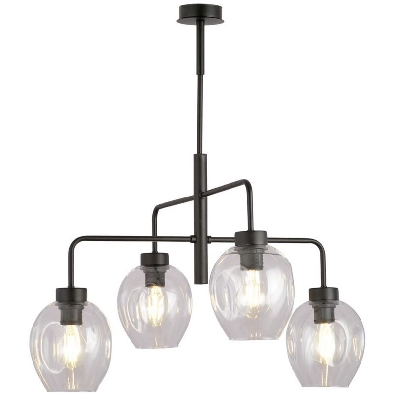 Lampada a Sospensione Lukka, Acciaio verniciato a