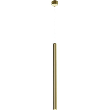 Lampada a sospensione Lungo G9 oro ottone Light Prestige