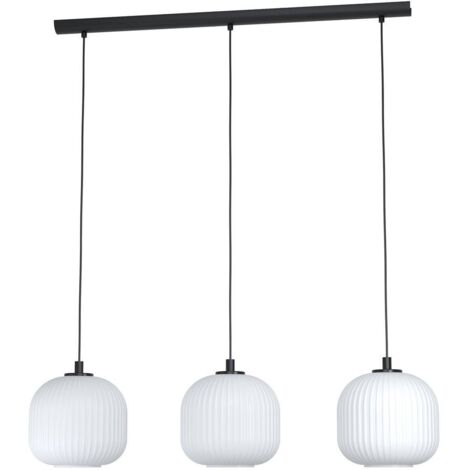 Lampada a sospensione MANTUNALLE L bianco: 120 W: 20 H: 110 centimetri regolabile