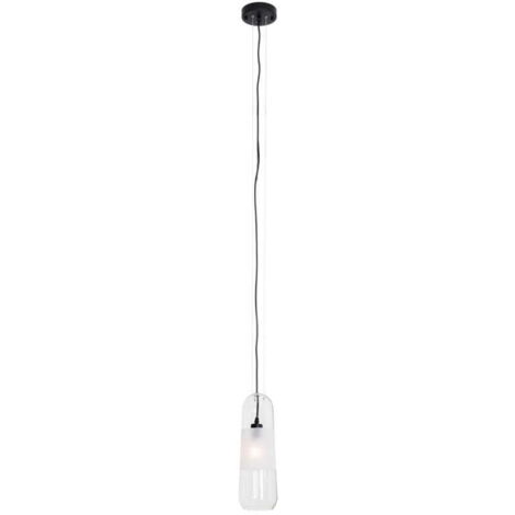 Lampada a sospensione MAURI vetro trasparente E14 Maxlight