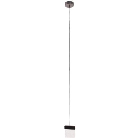 Lampada a sospensione Maxlight Vetro nera cristallo LED 4,5W