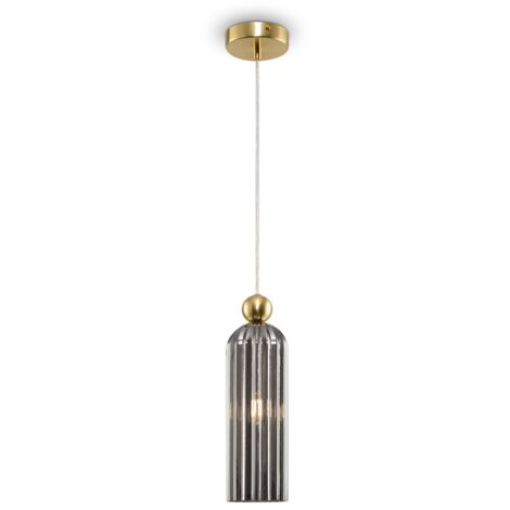 Lampada a sospensione Maytoni Antic ottone vetro E14