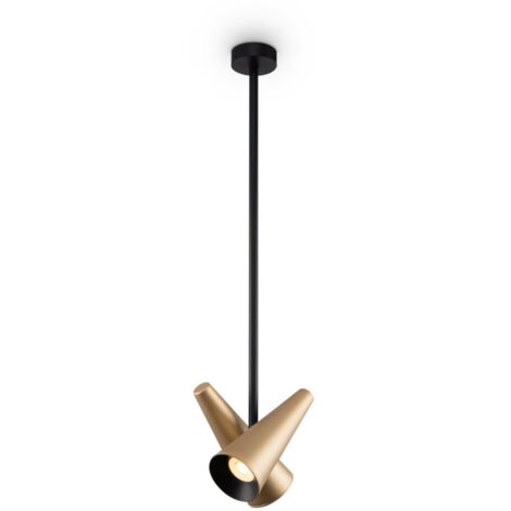Lampada a sospensione Maytoni Giro ottone 2xGU10 orientabili