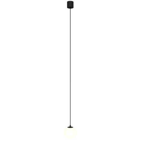 Lampada a sospensione Maytoni Luna LED 5W Ø10 nera