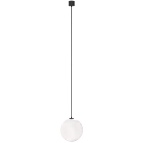 Lampada a sospensione Maytoni Luna LED 5W 4000K nera Ø20