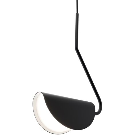 Lampada a sospensione Maytoni Mollis nera G9 MOD126PL-01B