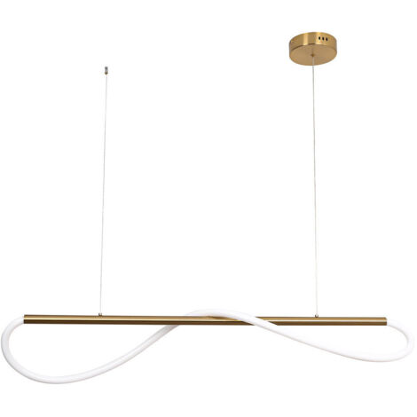 Lampada a sospensione Meleca Light Prestige LED 24W oro