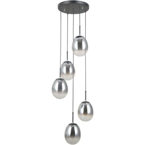 Lampada a sospensione MEOLO PND408255BK Italux