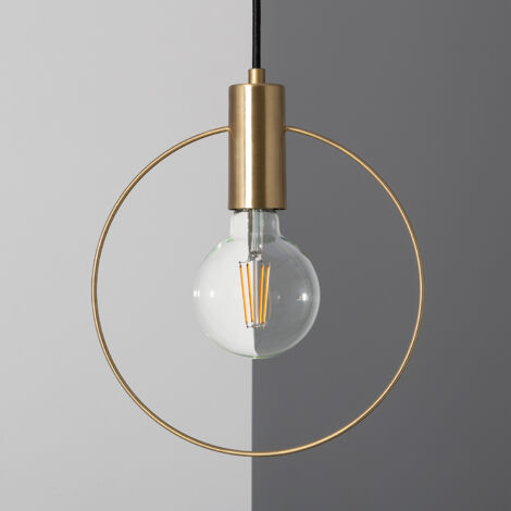 Lampada a Sospensione Metallo Mini Otos Oro