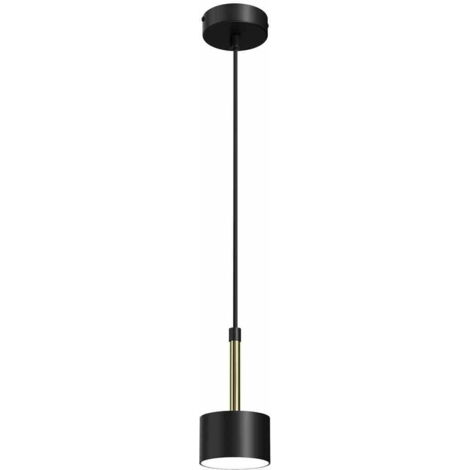 Lampada a sospensione Milagro Arena MLP7760 nero ottone