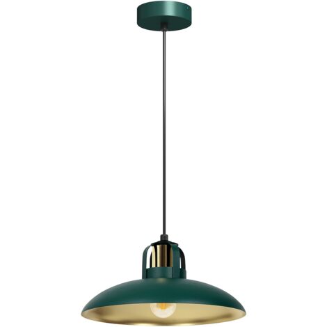 Lampada a sospensione Milagro FELIX MLP7709 verde/oro