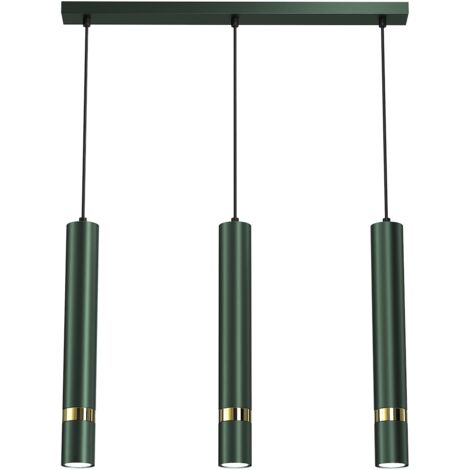Lampada a sospensione Milagro JOKER MLP7721 verde/oro