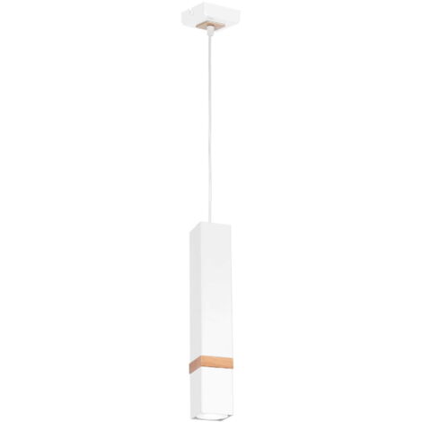 Lampada a sospensione Milagro Vidar GU10 35W bianca
