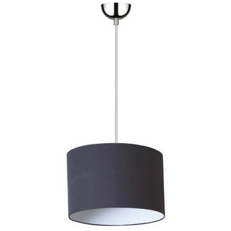 Lampada a Sospensione Mirani, Metallo, Tessuto