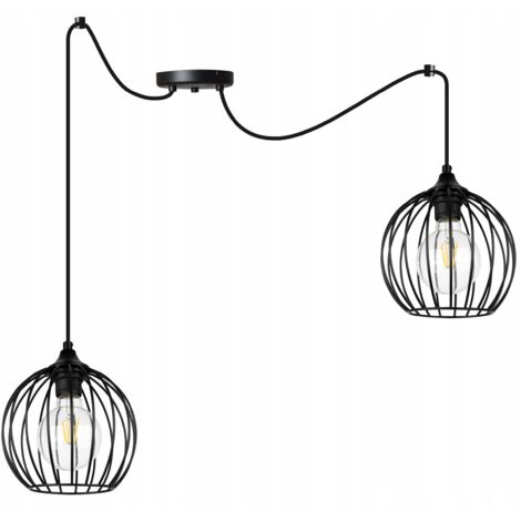 LAMPADA A SOSPENSIONE MODERNA A FORMA DI RAGNO, SOFFITTO CON FILO