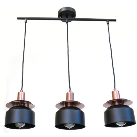 Lampada a sospensione moderna industriale retrò Andromeda 2686/Z-B-3