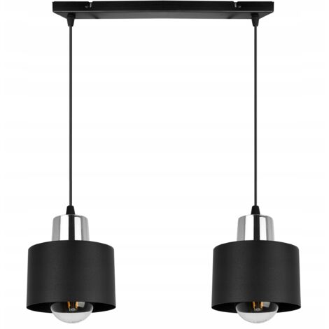LAMPADA A SOSPENSIONE MODERNA LAMPADA A LED NERA