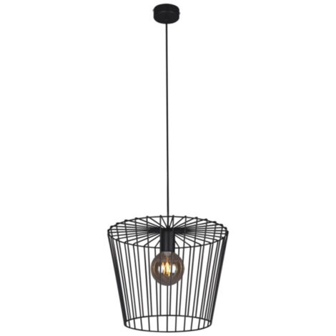 Lampada a sospensione moderna nera Kaja Soul K-4641