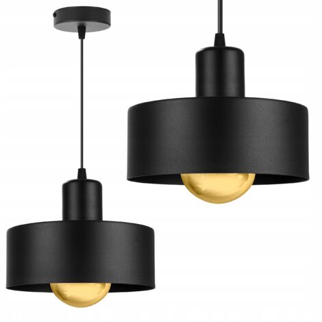 LAMPADA A SOSPENSIONE MODERNA, PARALUME IN METALLO