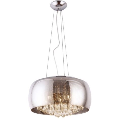 Lampada a sospensione Moonlight Ø50 cromata 6xG9 Maxlight