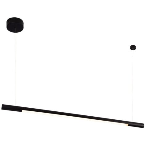 Lampada a sospensione nera 100cm Organic LED 16W Maxlight