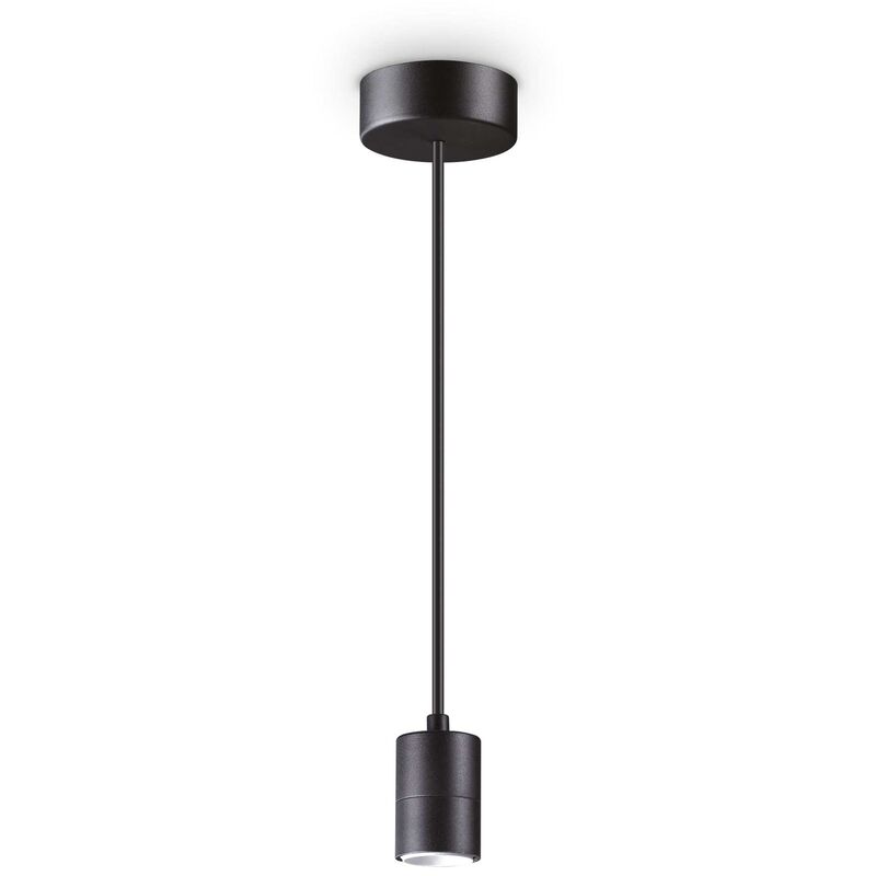Image of Lampada a sospensione nero d 45 x h min 327 - max 2045 mm