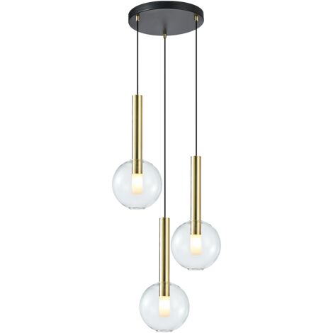 Lampada a sospensione NIKO GOLD 3xG9