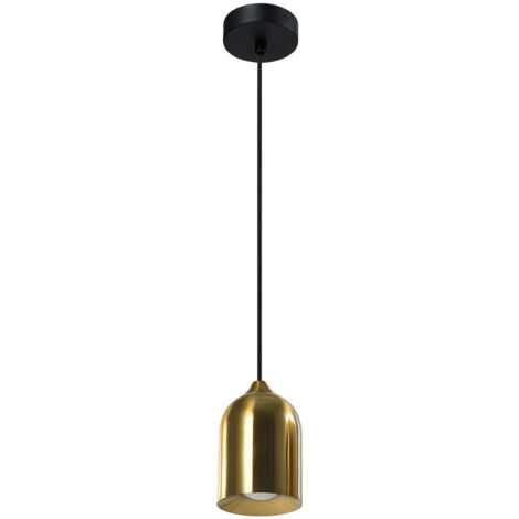 Lampada a sospensione Nilo oro/nero GU10 8W Light Prestige