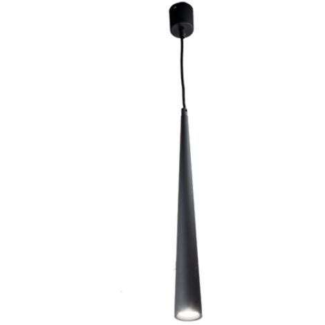 Lampada a sospensione NOA D6 cm alluminio verniciato a polvere Nero - Grande